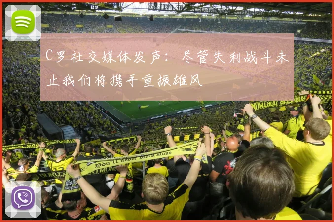 C罗社交媒体发声：尽管失利战斗未止我们将携手重振雄风